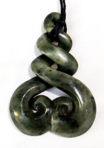 My Double Twist Jade Pendant